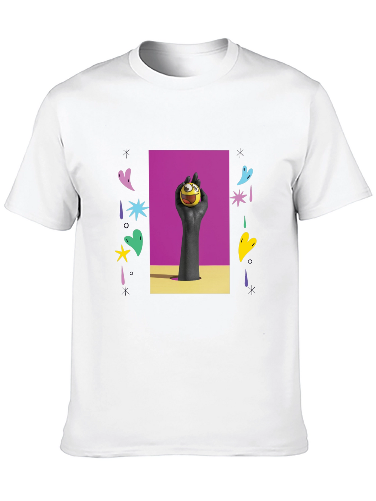Funky Graphic Tee - Expression Ball Art