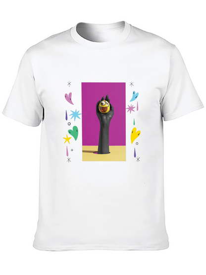 Funky Graphic Tee - Expression Ball Art