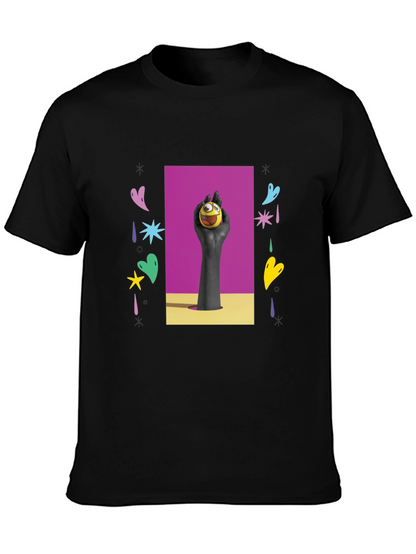 Funky Graphic Tee - Expression Ball Art