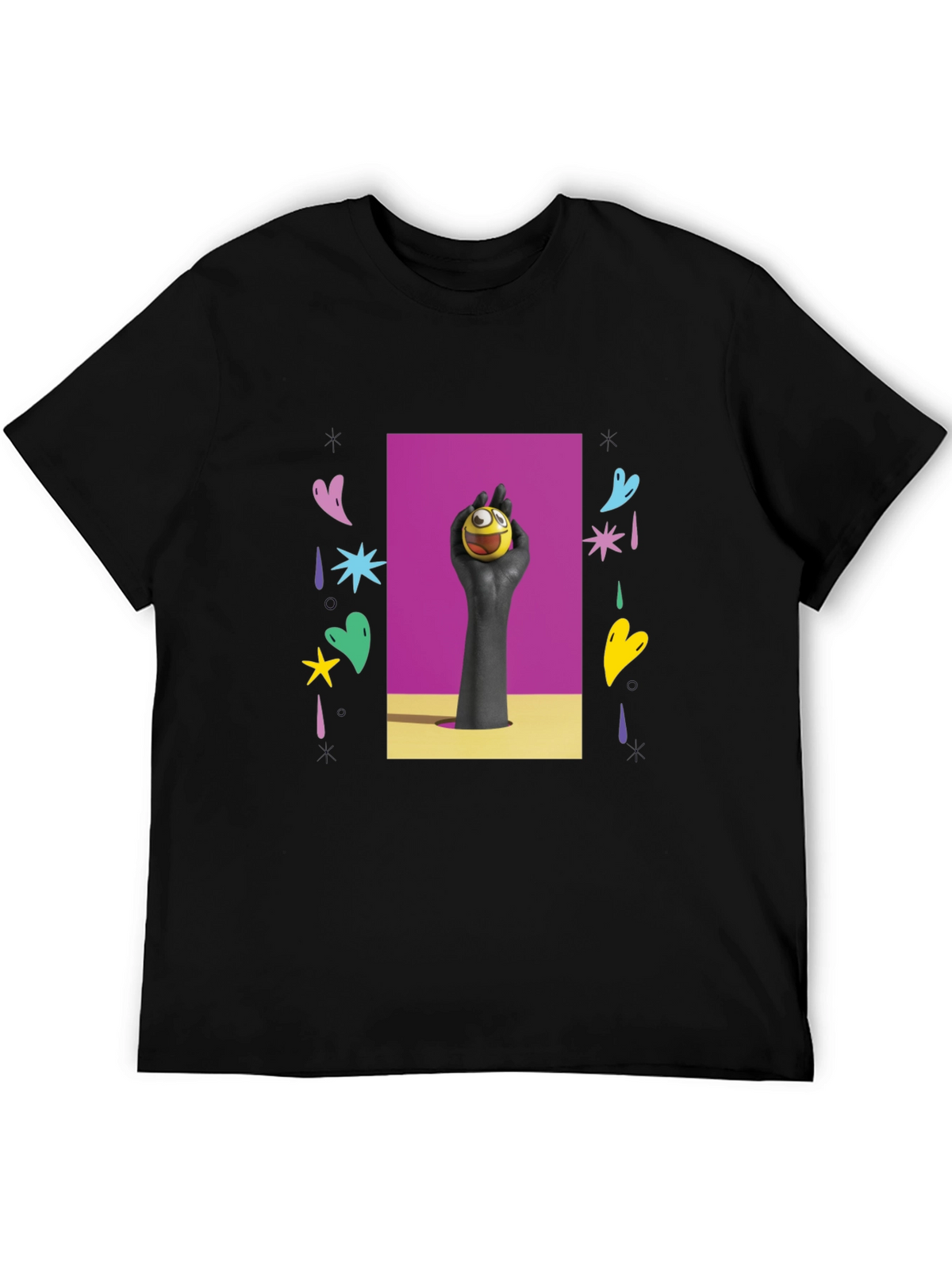 Funky Graphic Tee - Expression Ball Art