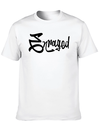 Enraged Graphic Tee - Black Cotton Comfort