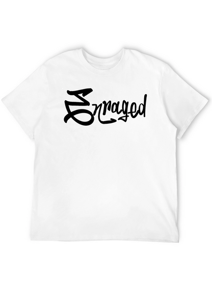 Enraged Graphic Tee - Black Cotton Comfort