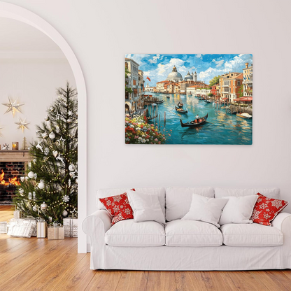 Glorious Venice Grand Canal Gondola Cruise Jigsaw Puzzle | 300/500/1000 Pieces