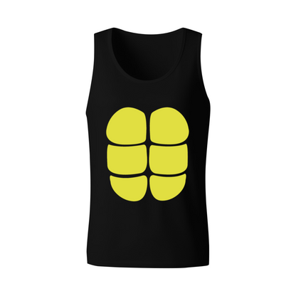 Minimalist Turtle Shell Simple Graphic Mens Sleeveless Tee