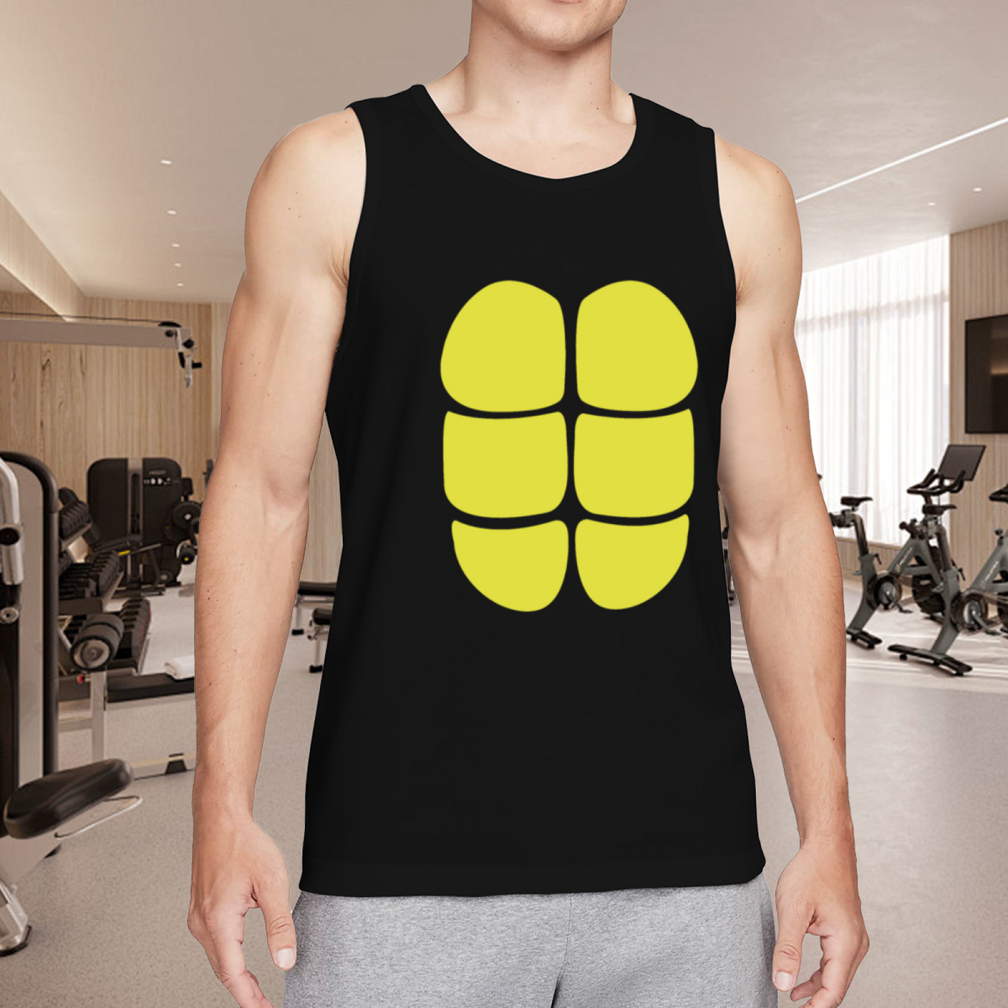 Minimalist Turtle Shell Simple Graphic Mens Sleeveless Tee