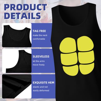 Minimalist Turtle Shell Simple Graphic Mens Sleeveless Tee