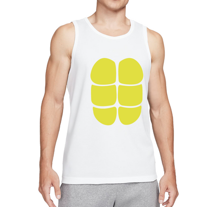 Minimalist Turtle Shell Simple Graphic Mens Sleeveless Tee