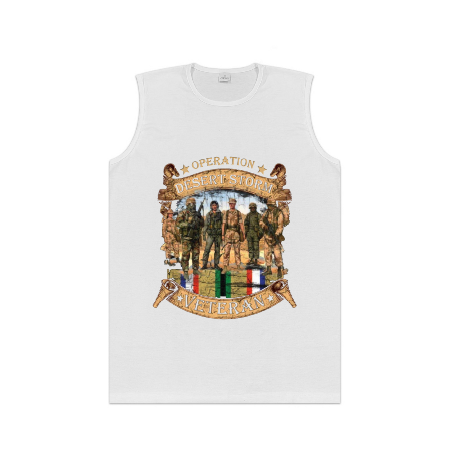 Operation Desert Storm Veteran Military Tank Top