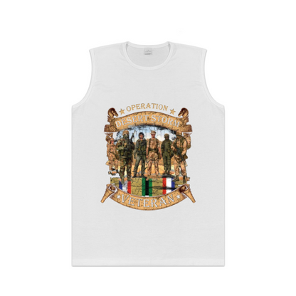 Operation Desert Storm Veteran Military Tank Top