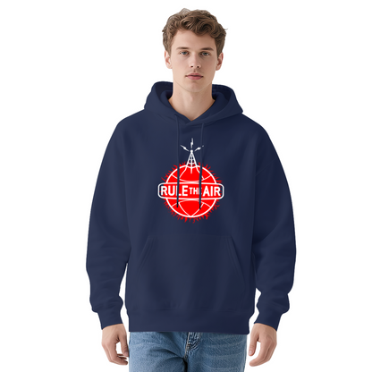 Rule The Air Radio Tower Basketball Stylish Soft Hoodie, Street Style Daily Top