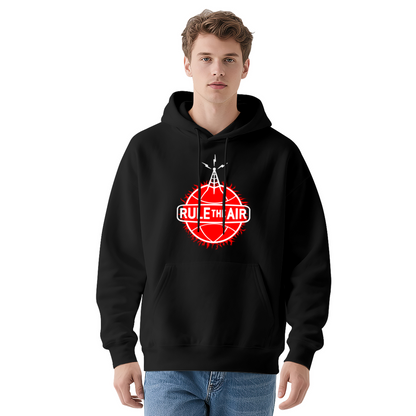 Rule The Air Radio Tower Basketball Stylish Soft Hoodie, Street Style Daily Top