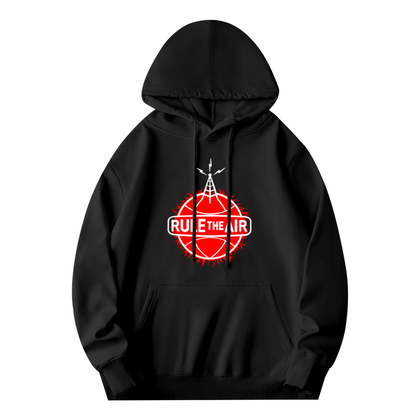 Rule The Air Radio Tower Basketball Stylish Soft Hoodie, Street Style Daily Top