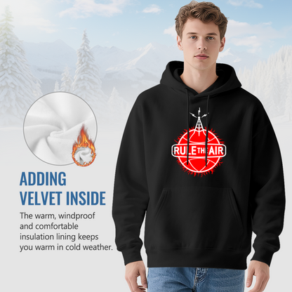 Rule The Air Radio Tower Basketball Stylish Soft Hoodie, Street Style Daily Top
