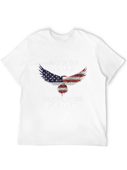 Land of the Free Patriotic Eagle T-Shirt