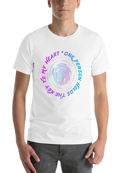 One Person Holds the Key Heart T-Shirt