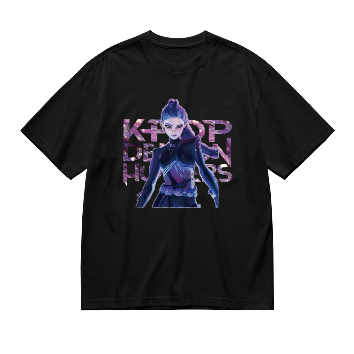 Kpop Demon Hunter Anime Dark Plus Size Women¡¯s T-Shirt
