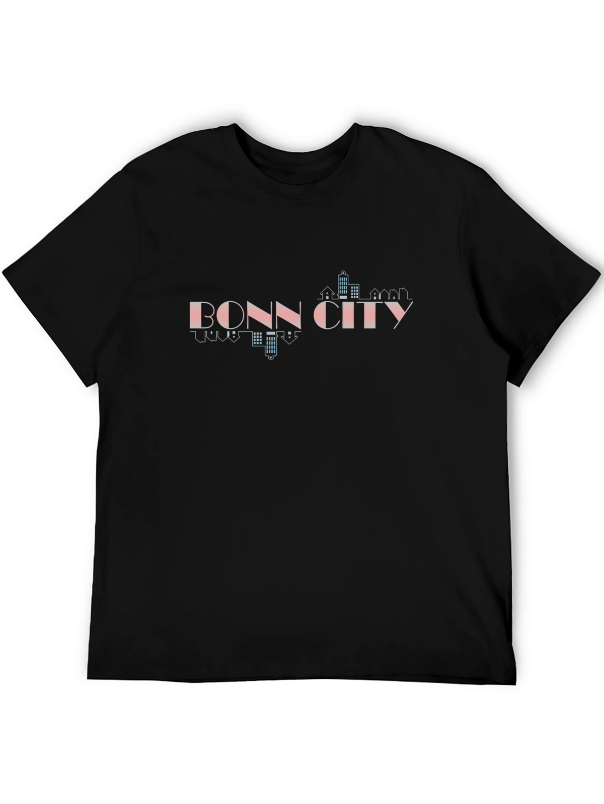 Bonn City Skyline Graphic Tee - Urban Style