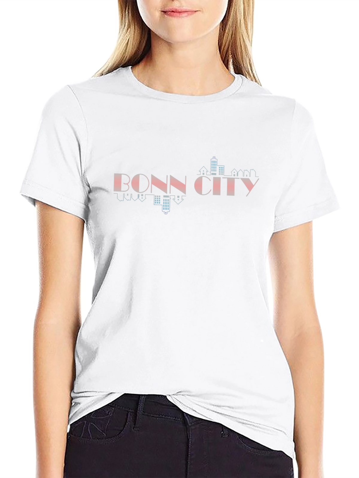 Bonn City Skyline Graphic Tee - Urban Style