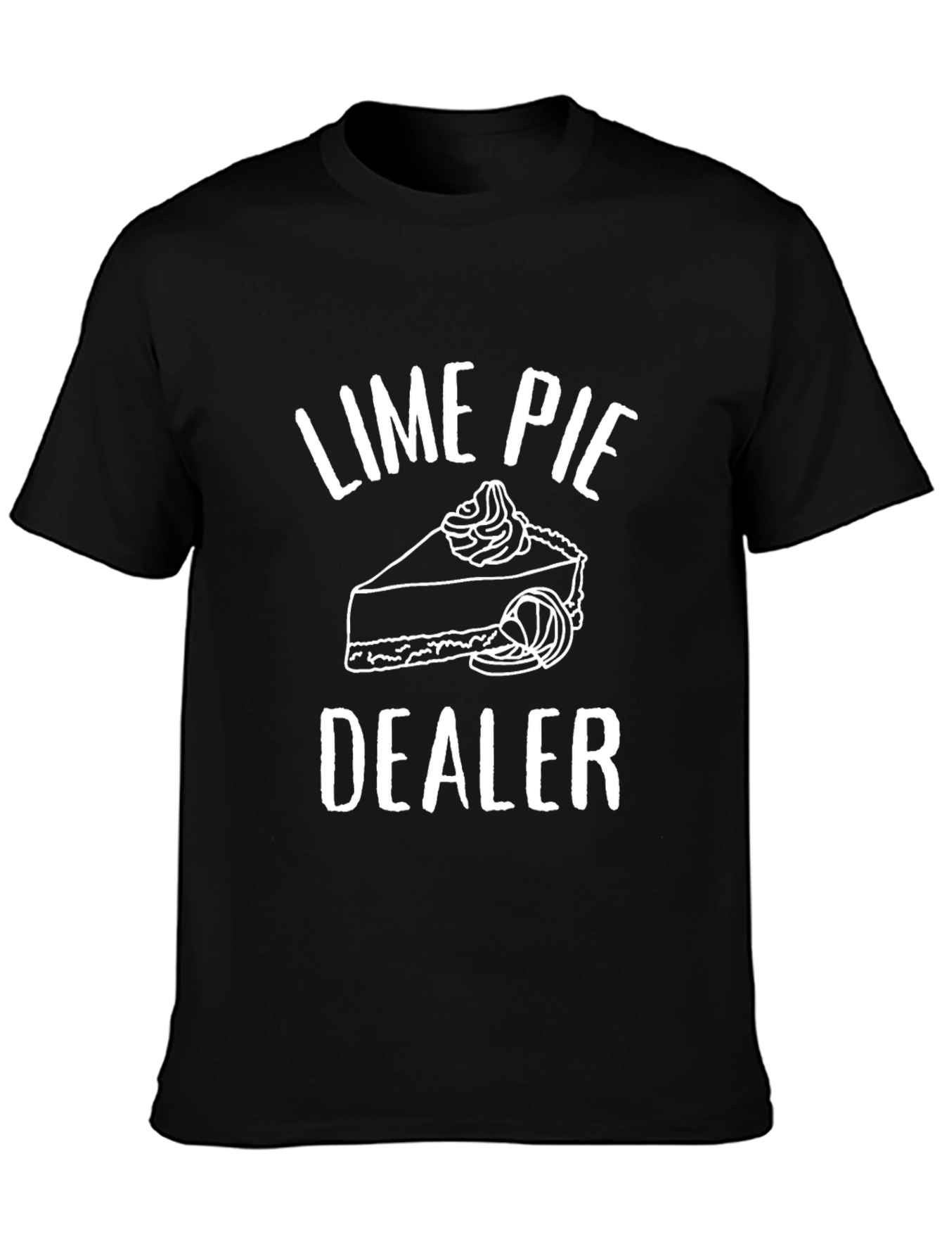 Lime Pie Dealer Graphic T-Shirt - Quirky Foodie Tee