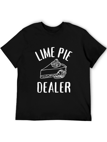 Lime Pie Dealer Graphic T-Shirt - Quirky Foodie Tee