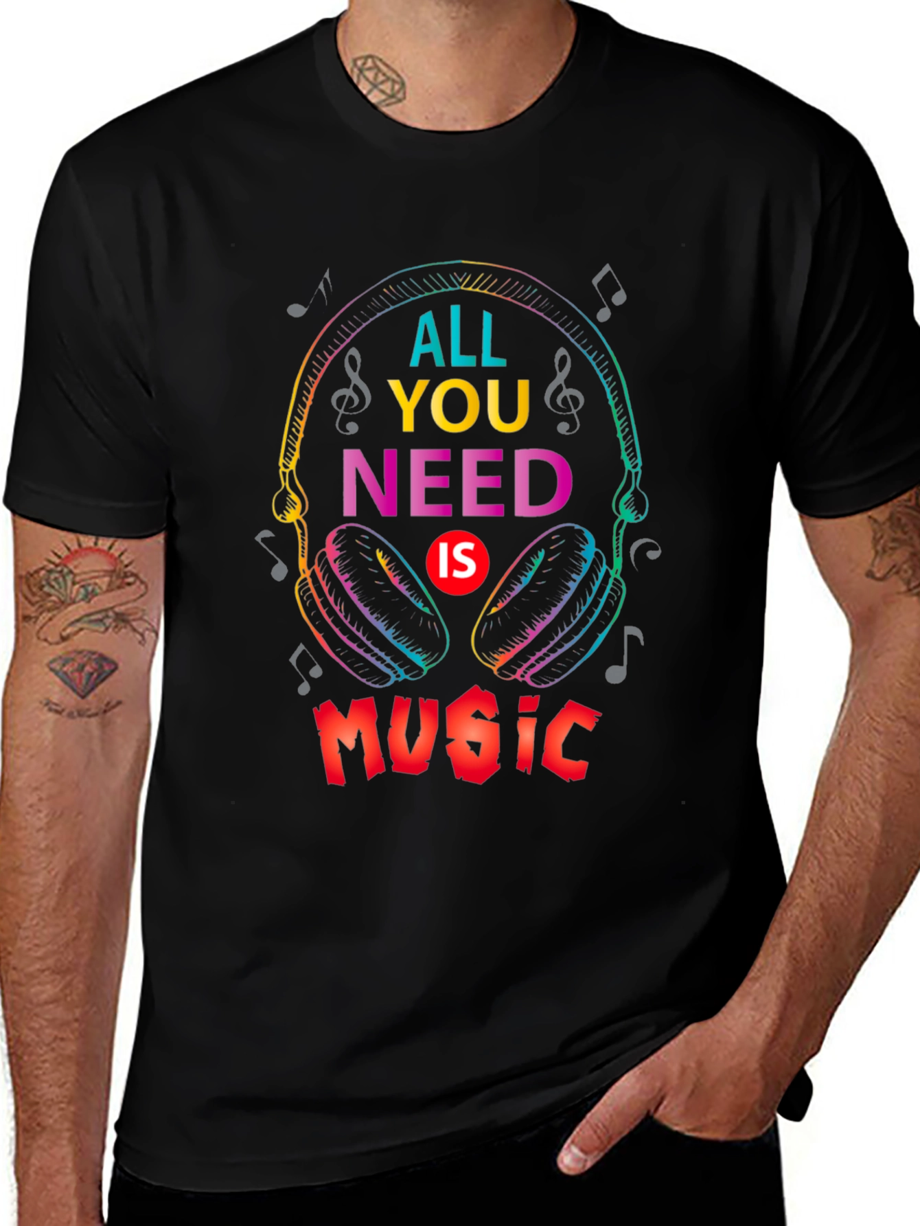 All You Need Is Music Graphic Tee
