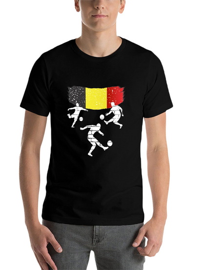 Belgium Soccer Fan T-Shirt - Black