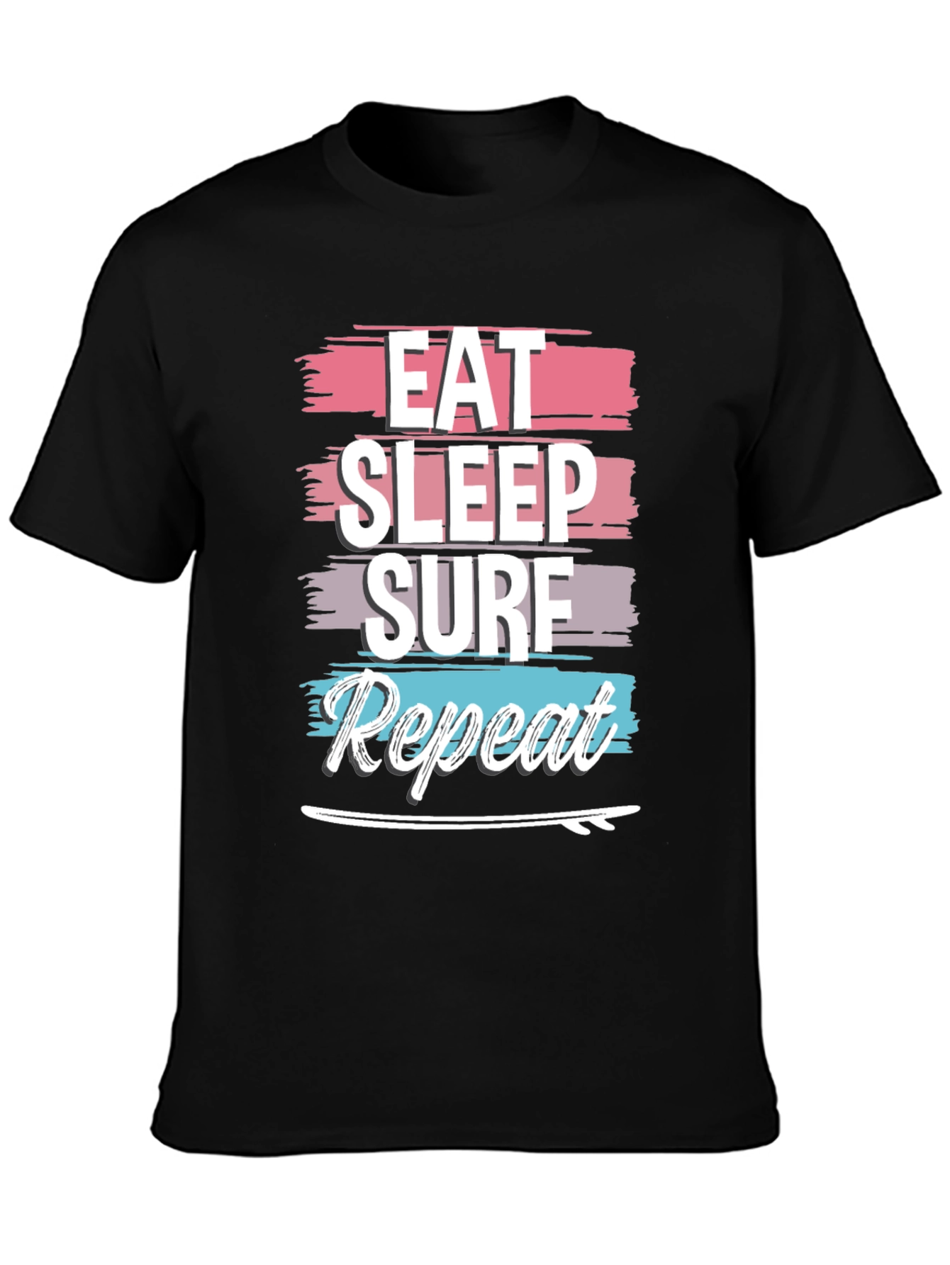 Eat Sleep Surf Repeat Graphic Tee