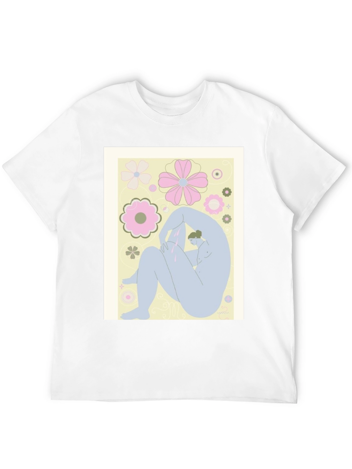 Abstract Art Tee - Black Graphic T-Shirt