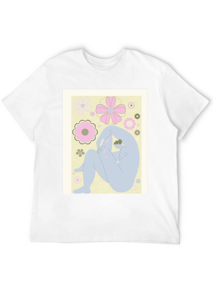 Abstract Art Tee - Black Graphic T-Shirt