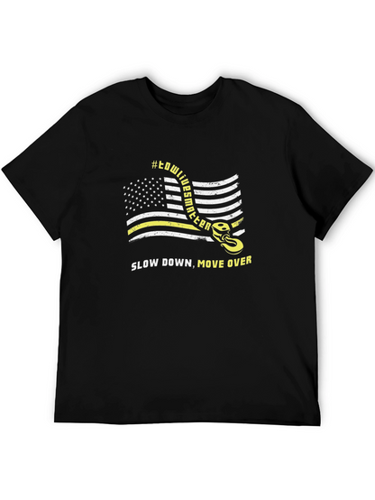 Tow Lives Matter Black Graphic Tee