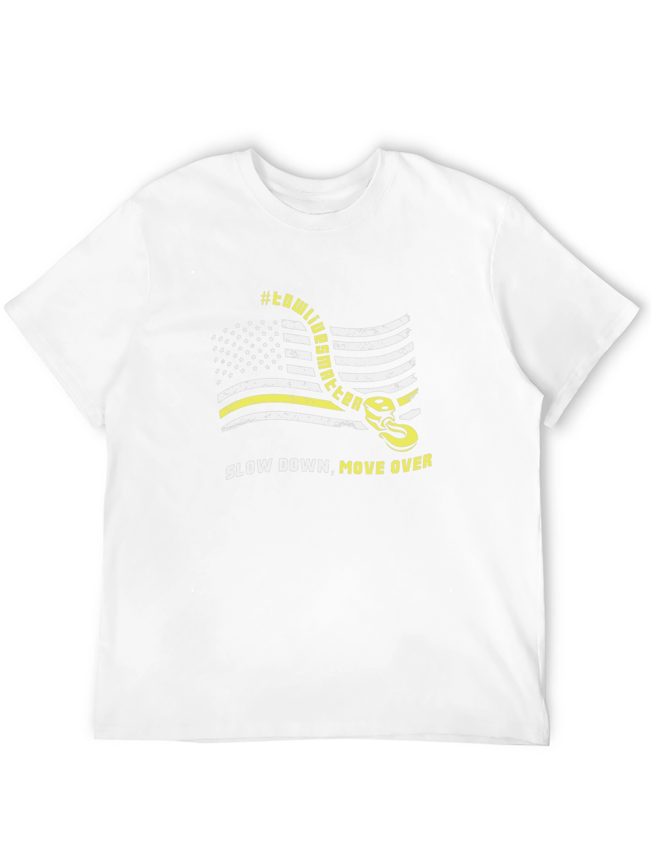 Tow Lives Matter Black Graphic Tee