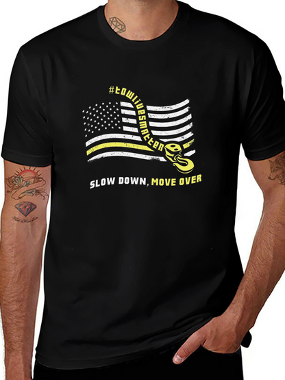 Tow Lives Matter Black Graphic Tee