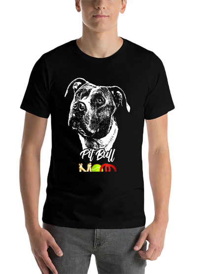 Pit Bull Mom T-Shirt - Dog Lover Tee
