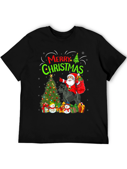 Merry Christmas Dog Santa T-Shirt
