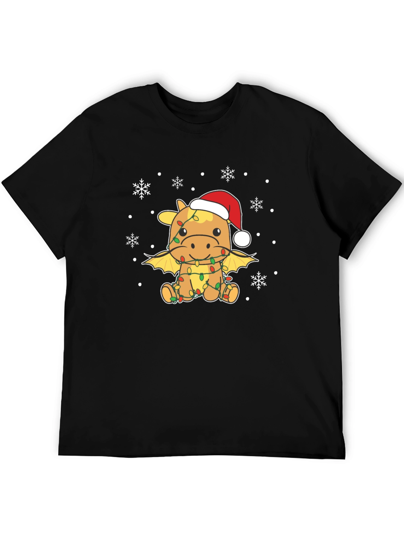 Christmas Dragon T-Shirt - Festive Holiday Apparel