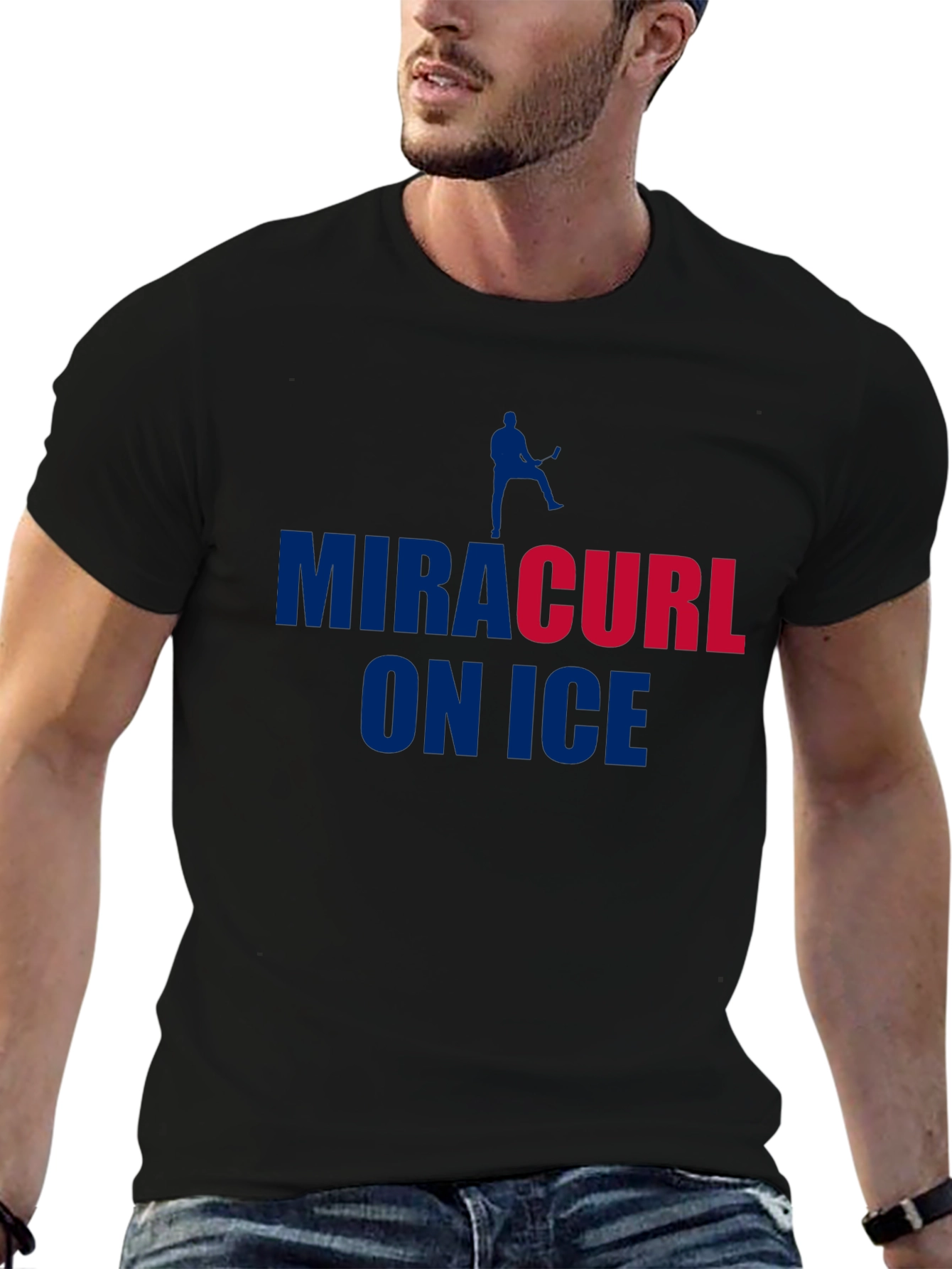 Miracurl On Ice Black T-Shirt