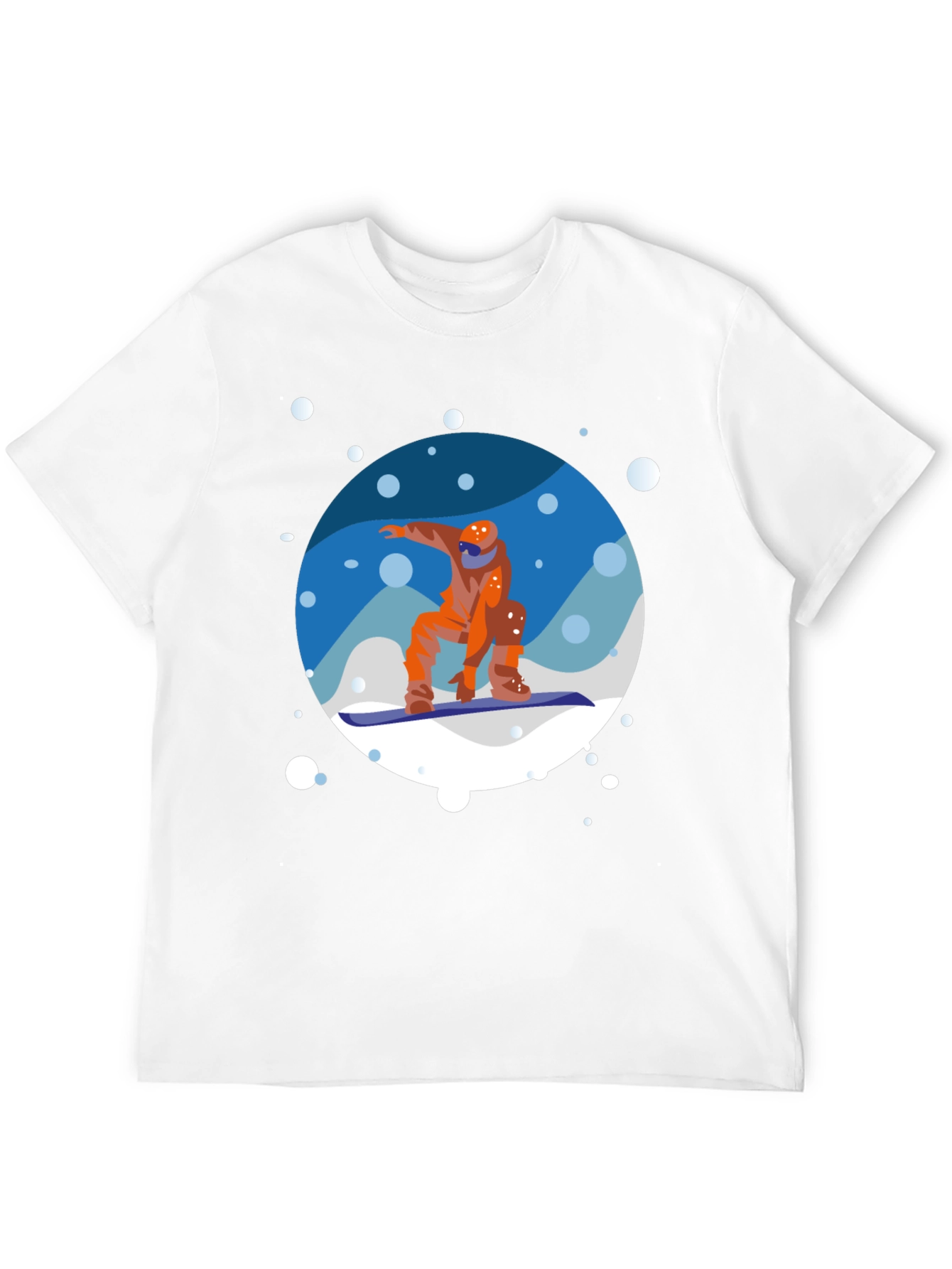 Snowboarder Graphic Tee - Cool Winter Sports Shirt