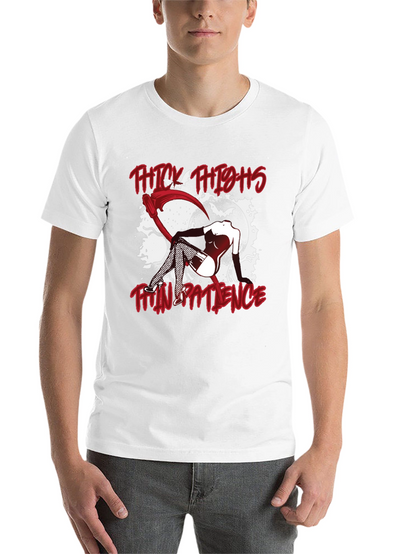 Thick Thighs Thin Patience Graphic Tee