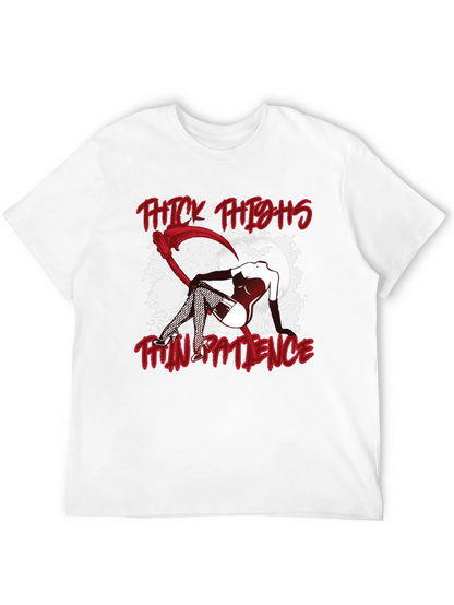 Thick Thighs Thin Patience Graphic Tee