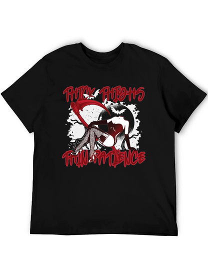 Thick Thighs Thin Patience Graphic Tee