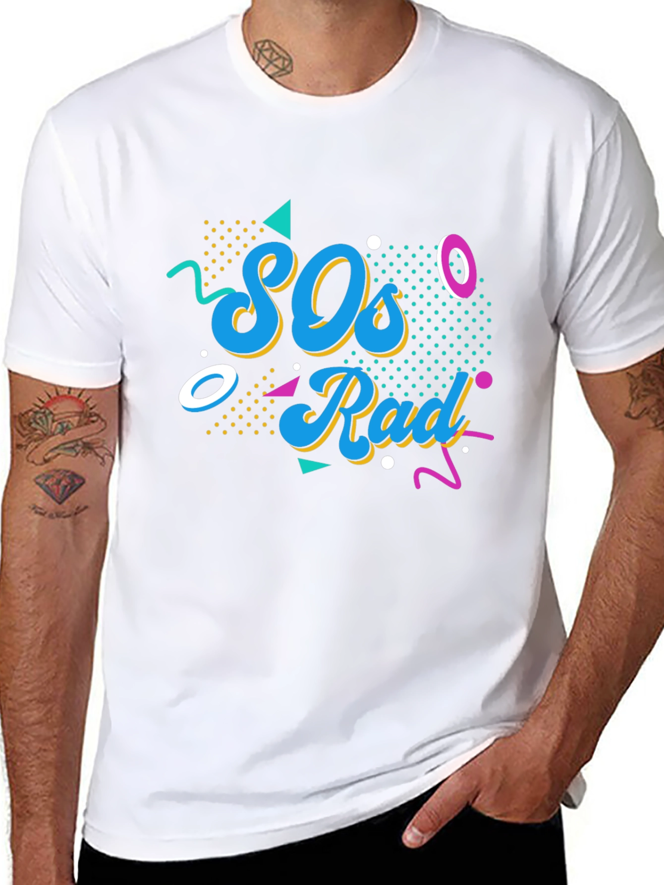 Retro 80s Rad Graphic Tee