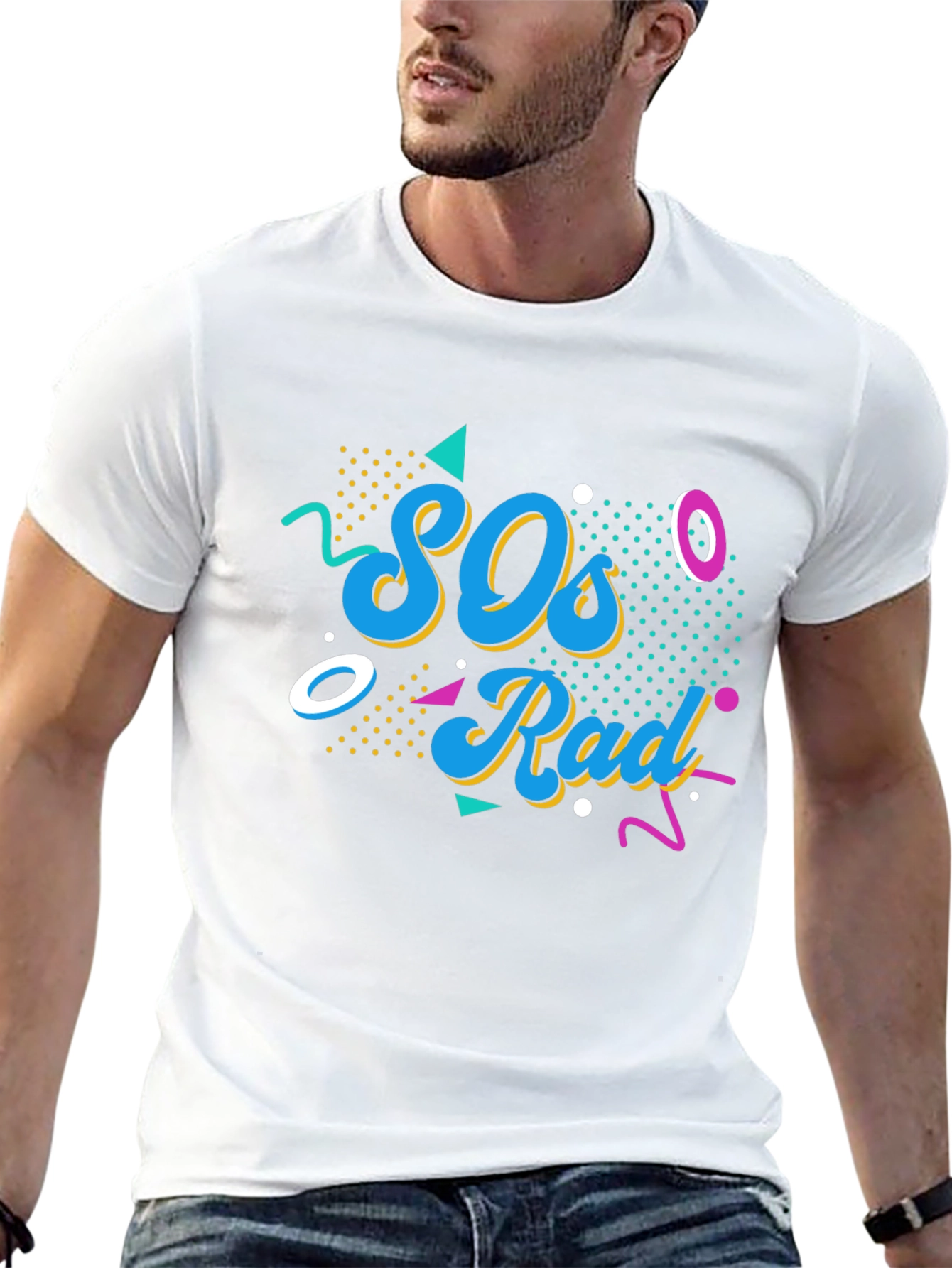 Retro 80s Rad Graphic Tee