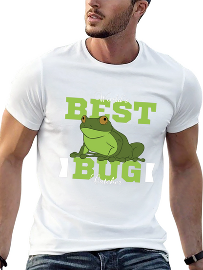 Worlds Best Bug Catcher Frog Graphic T-Shirt