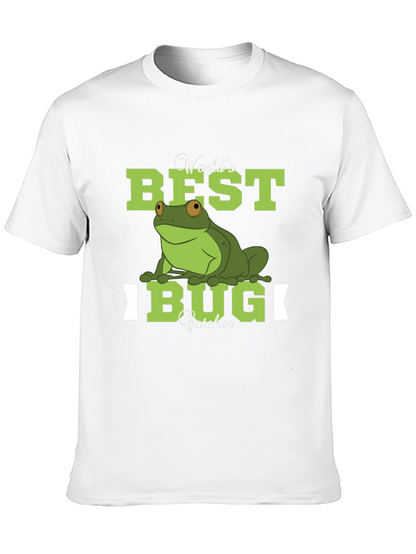 Worlds Best Bug Catcher Frog Graphic T-Shirt