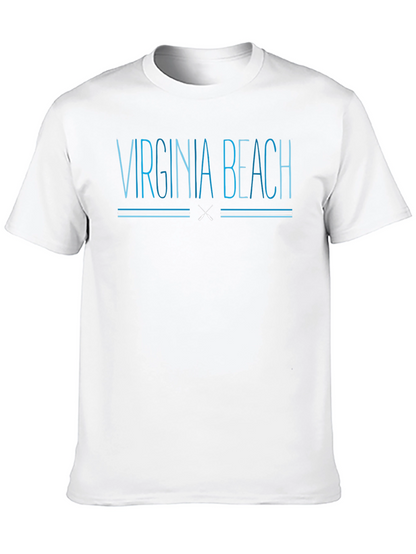 Virginia Beach Black Graphic Tee