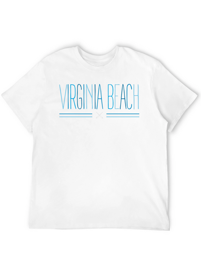 Virginia Beach Black Graphic Tee