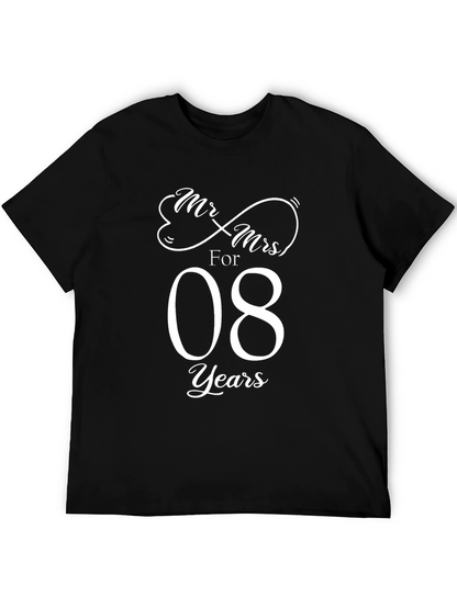 Mr. & Mrs. Anniversary 8 Years T-Shirt