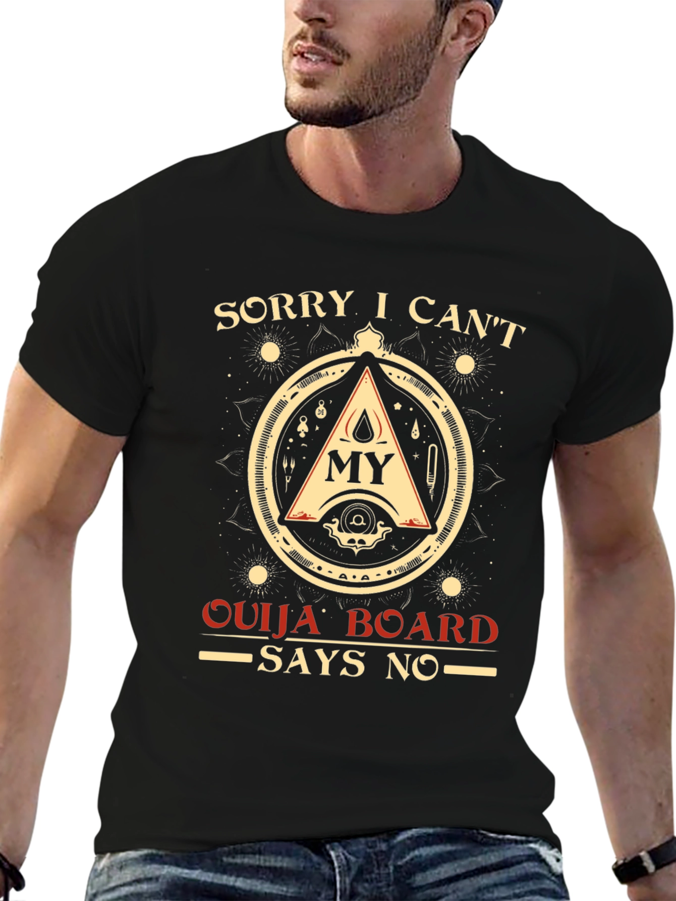 Sorry Ouija Board Says No Graphic T-Shirt