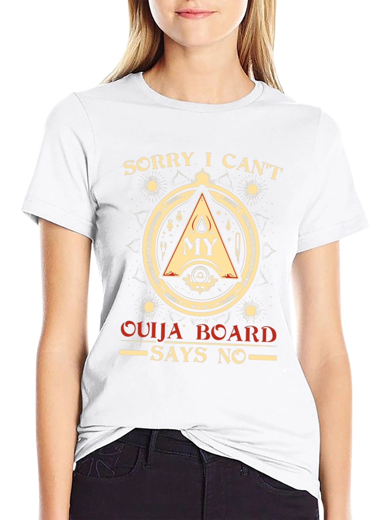 Sorry Ouija Board Says No Graphic T-Shirt