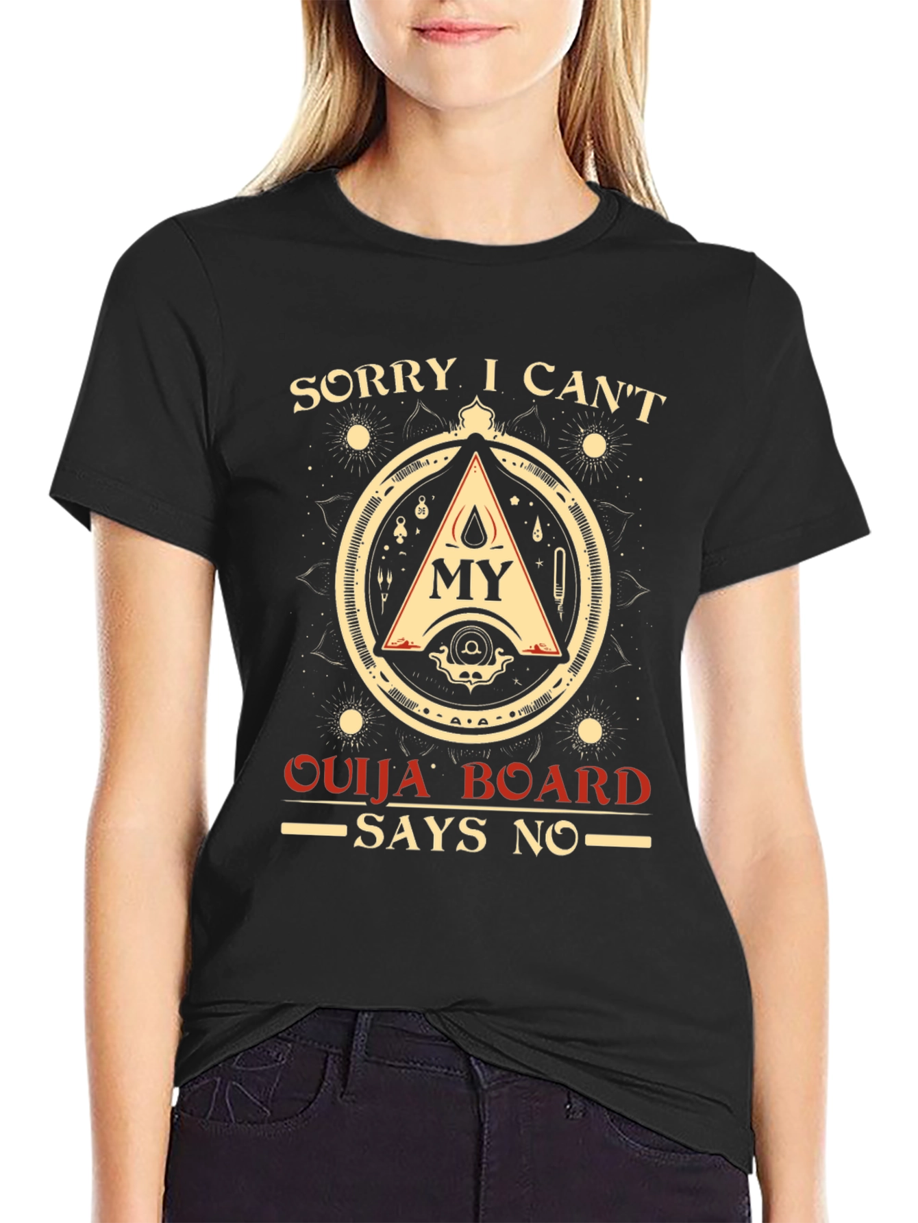 Sorry Ouija Board Says No Graphic T-Shirt